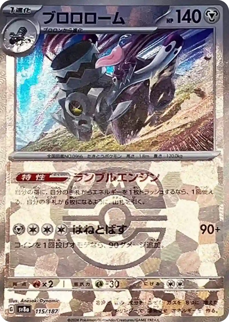 ブロロローム マスターボールミラー