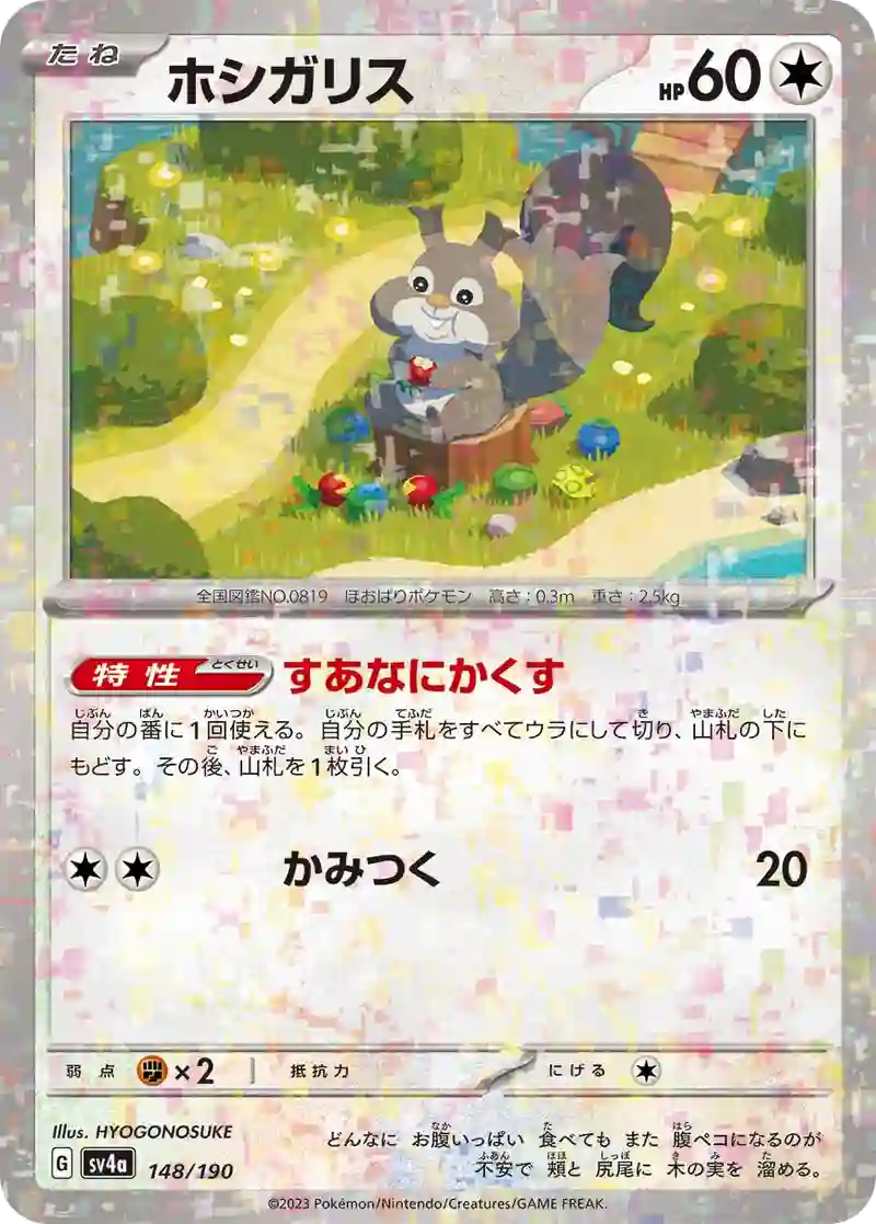 ホシガリス ミラー仕様