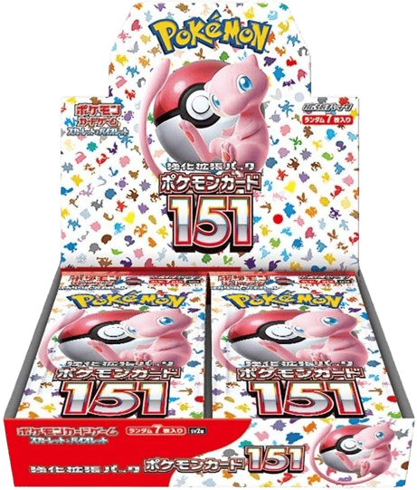 ポケモンカード151のBOX画像