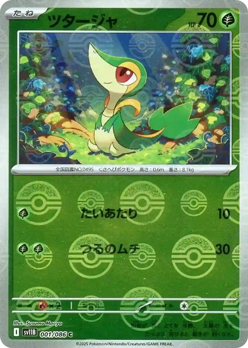 ツタージャ モンスターボールミラー