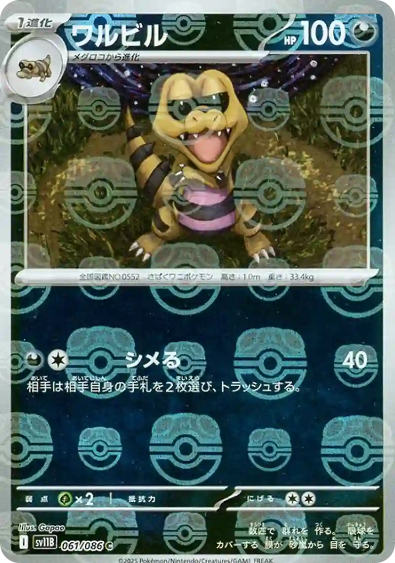 ワルビル マスターボールミラー