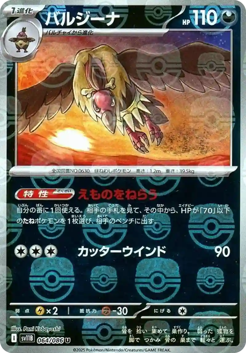 バルジーナ マスターボールミラー