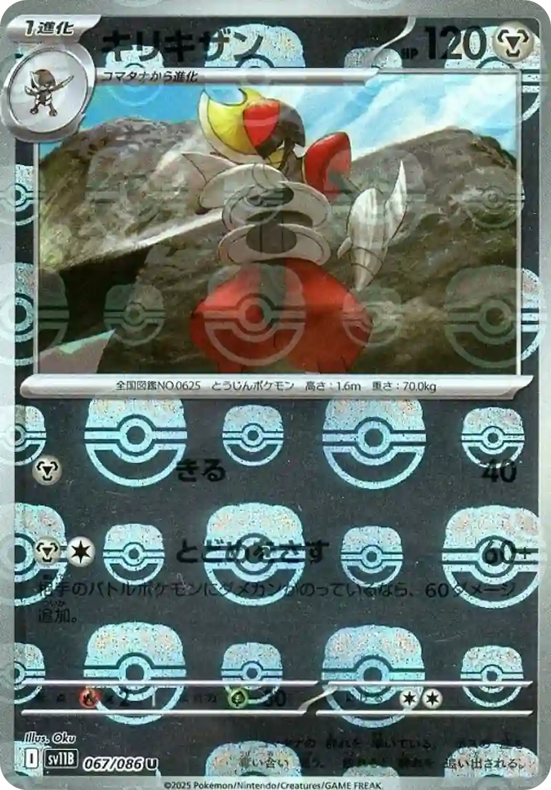 キリキザン マスターボールミラー