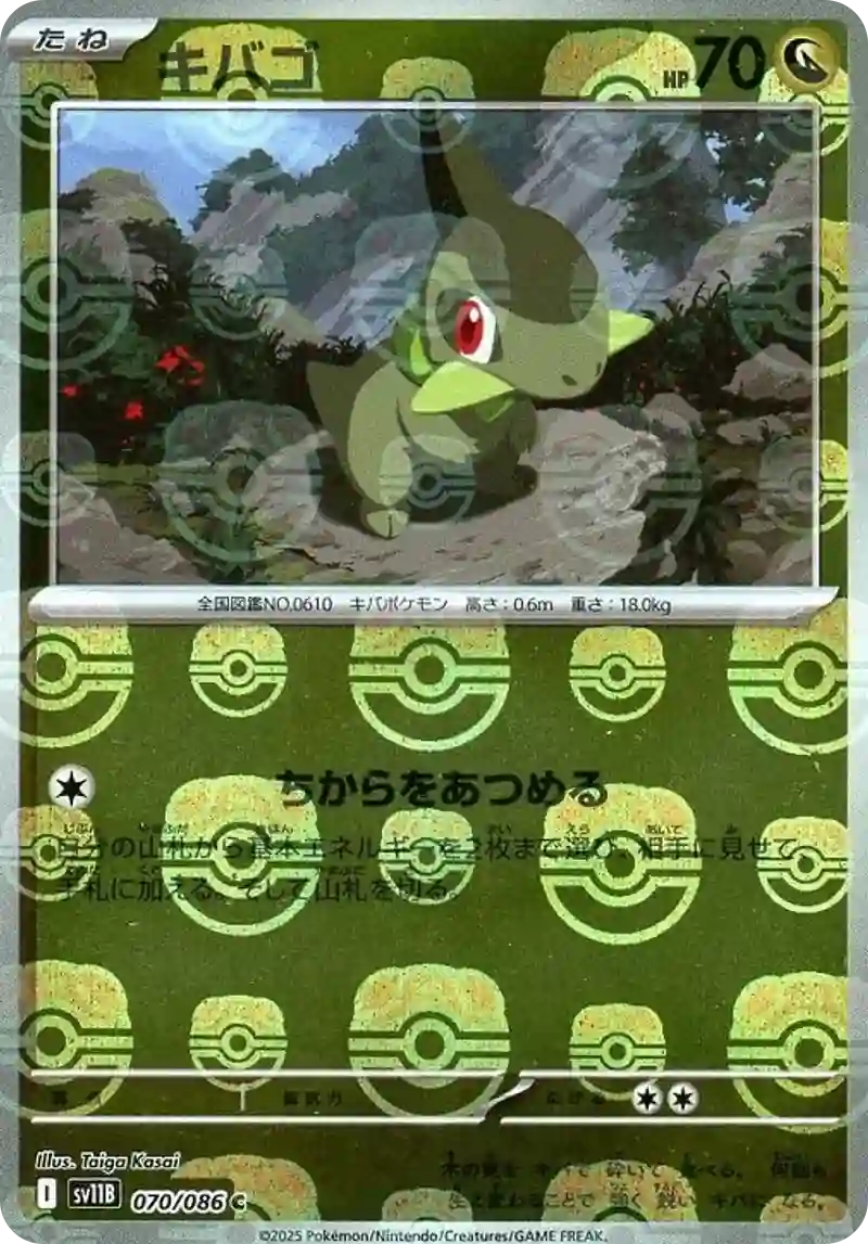キバゴ マスターボールミラー