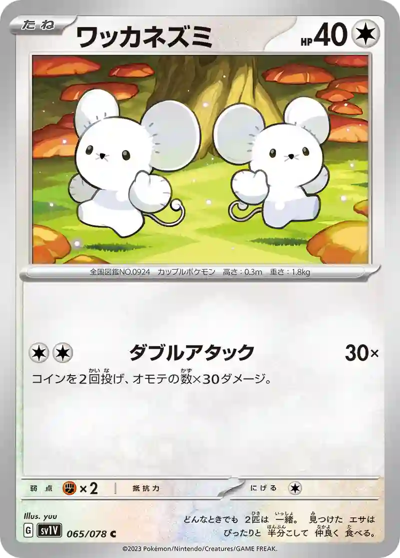 ワッカネズミ C