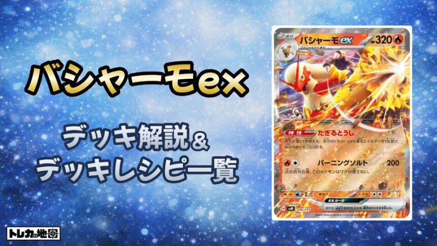 バシャーモex環境解説デッキ