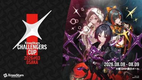 Xross Stars Challengers Cup 2026#03 OSAKAの公式イベントバナー(480px幅)