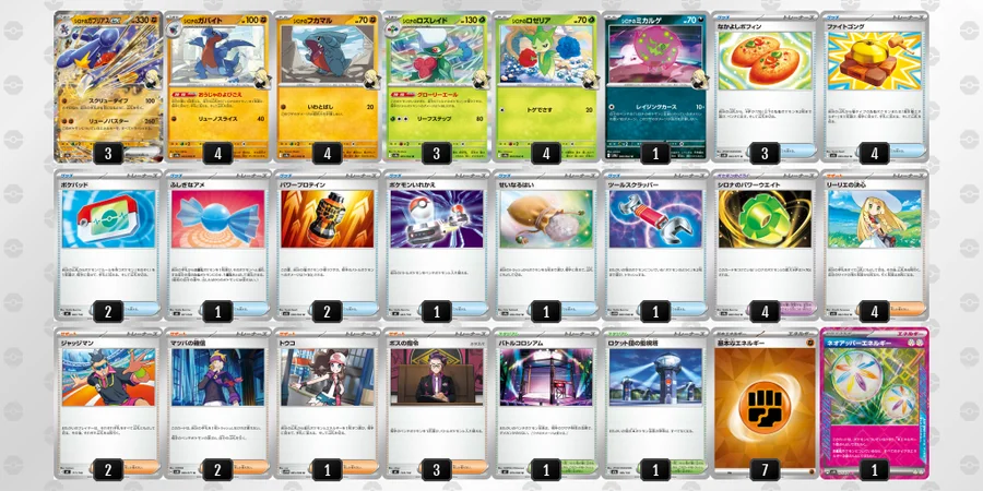 シロナのガブリアスex