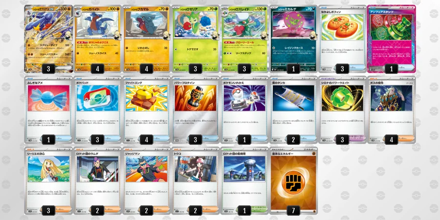 シロナのガブリアスex